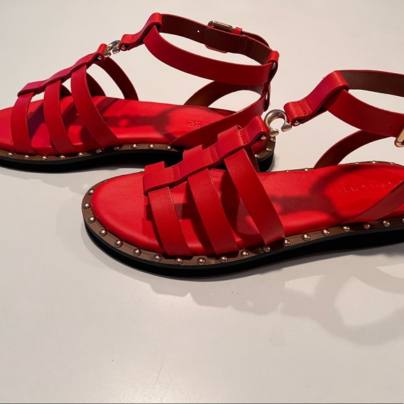 Coach - Giselle Leather Gladiator Sandals - size 10B - Picture 4 of 5